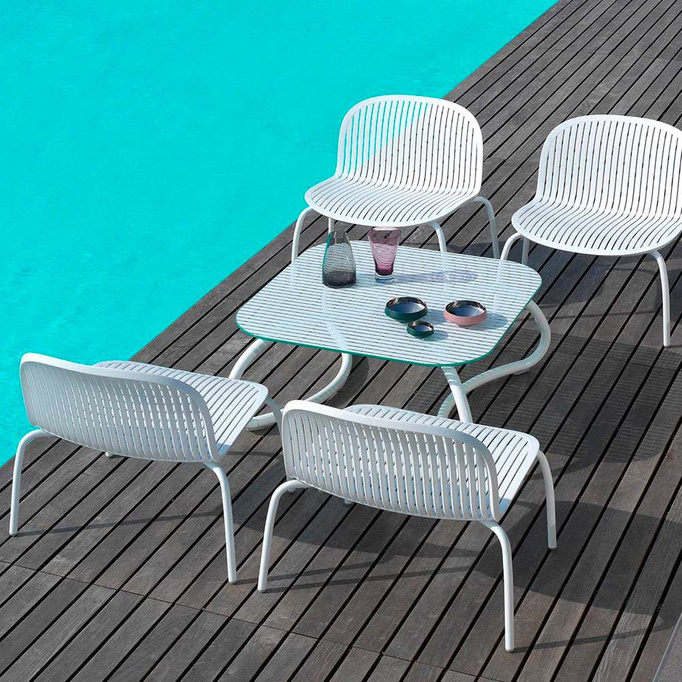 Krzesło ogrodowe Nardi Ninfea Relax antracytowe - EKSPOZYCJA