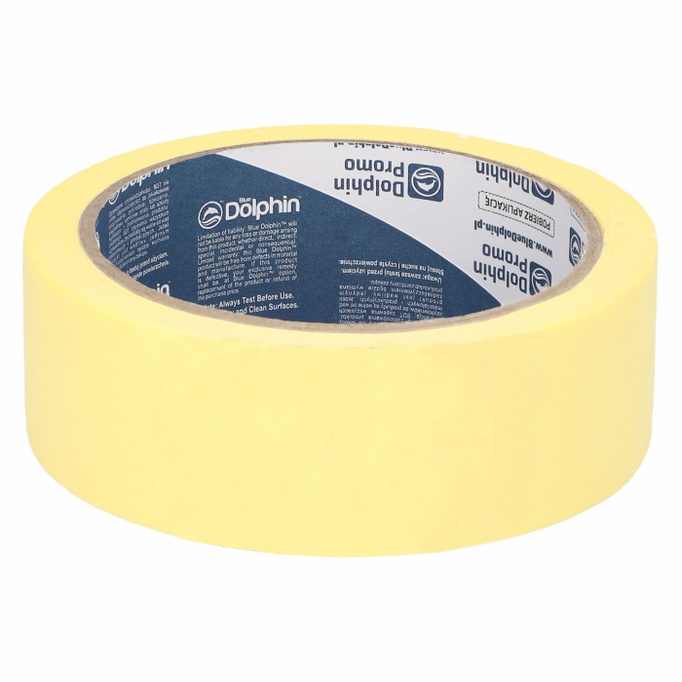 Papírová páska 30 mm x 32m modrý delfín