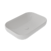 Umywalka nablatowa GSG Ceramic Design biała 60x42x13,5cm