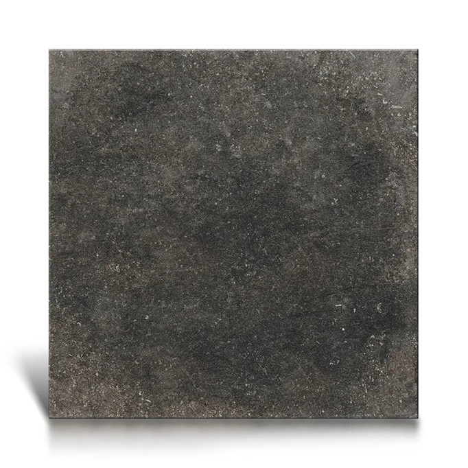 Płytka tarasowa 2cm Novabell Kingstone Black 80x80 imitacja kamienia czarny II gatunek