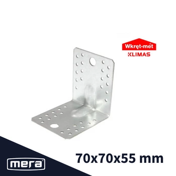 Screw-Met nafouklý úhel vyztužený 70x70x55 1 PC.