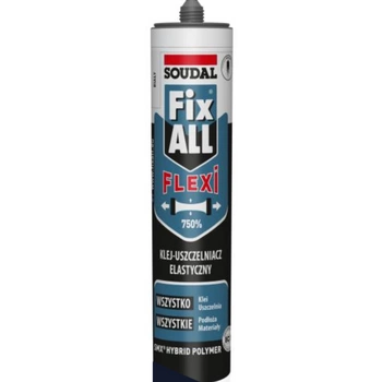 Soudal klej montażowy uszczelniacz Fix ALL Flexi biały 290 ml