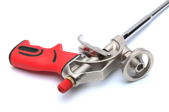 Pistolet do piany Aluminiowy, niklowany BT003 PRO-BT003