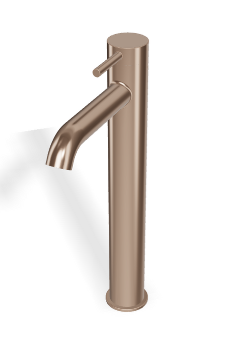 PALAZZANI MIDI Bateria umywalkowa wysoka Brushed Copper Bronze H32cm