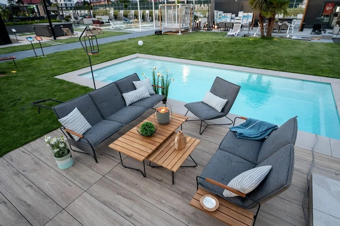 Bolzano Garden Sofa 3-Person Loft