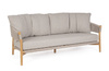 Sofa ogrodowa 3 osobowa BOLZANO Gracia drewno beż