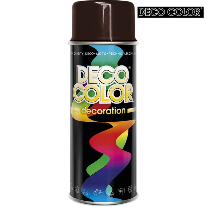 Spray Deco Color Decoration Brąz czekoladowy RAL 8017 400ml  10 131