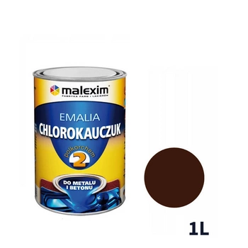 Emalia chlorokauczukowa polkorchem 2 1l – brązowy