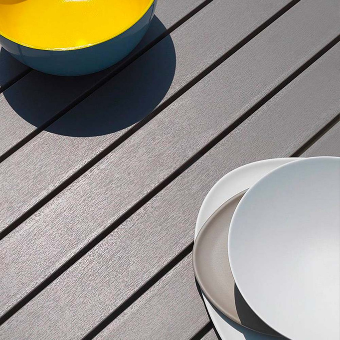 Nardi Alloro 140/210 Anthracite Garden Table