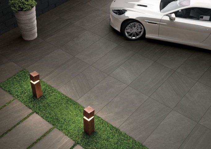 Płytka tarasowa 2cm Italgraniti Nordic Stone Svezia 60x120 imitacja kamienia szary II gatunek