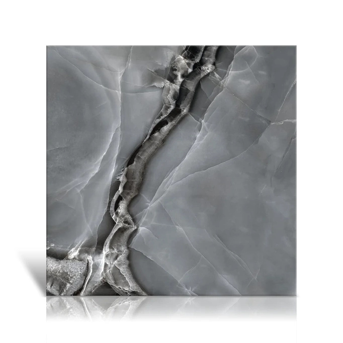 Płytka ścienno-podłogowa DUNE SELENE DARK 120x120 imitacja kamienia szary
