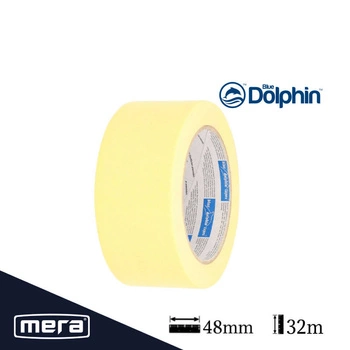 Taśma malarska papierowa 48mm x  32m Blue Dolphin