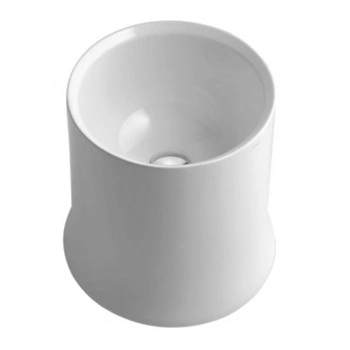 Simas Sharp 42 cm kolo, lesk, bílý.