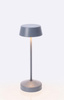 Lampa ogrodowa BOLZANO LED Esprit H33 niebieska 33 cm