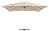 Parasol ogrodowy 3m x 3m BOLZANO Santorino aluminium piaskowy