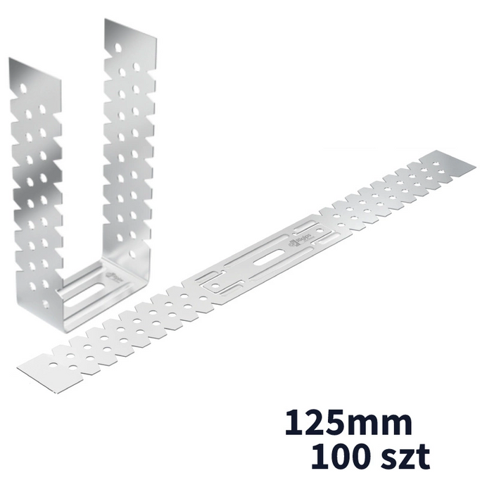 RIGIPS ES 60/125mm Uchwyt prosty do profili CD 60 125mm 11511730