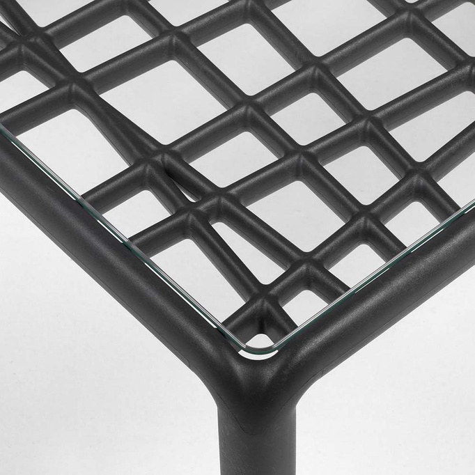 Nardi Komodo Tavolino Vetro Tortora Garden stůl