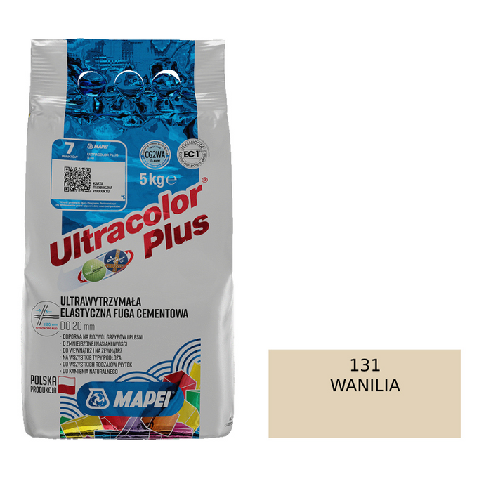 MAPEI Ultracolor Plus Fuga - 131 Vanilla 5 kg