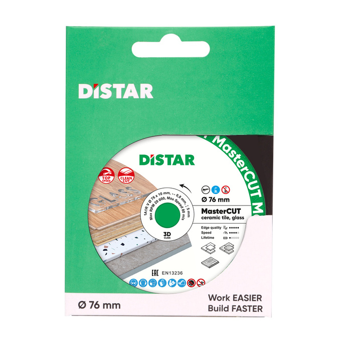 DISTAR Tarcza diamentowa 76mm MasterCUT  87015424052
