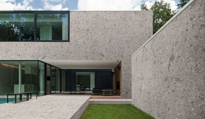 Terasa dlaždice 2 cm italgraniti metaline zinc 80x80 imitace kovová šedá