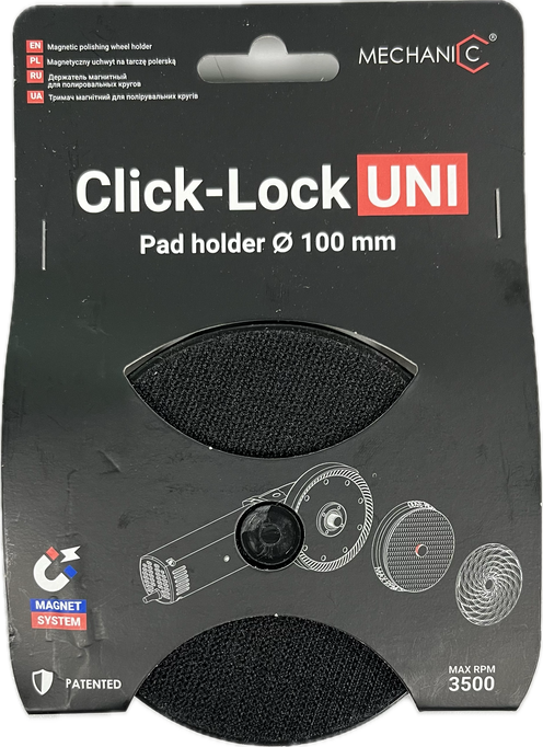 DISTAR Pad do krążków szlifierskich Click-Lock UNI MAGNETYCZNY do tarcz / szlifowanie bez zdejmowania tarczy szlifierki  895 684 42 046
