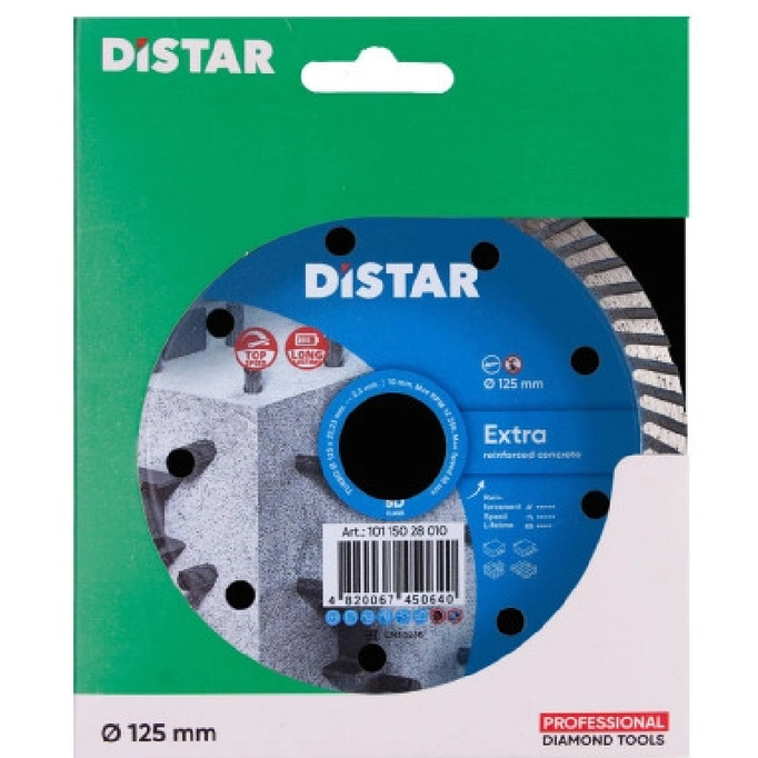 Distar Tarcza diamentowa Turbo EXTRA 125mm / 2,2mm  10115028010