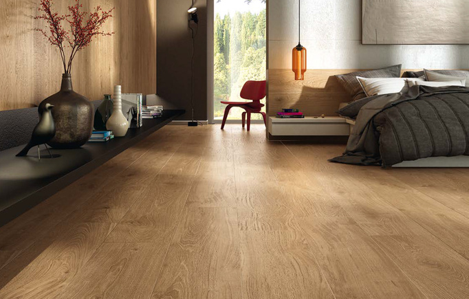 Terasa dlaždice 2 cm Novabell Artwood Malt 40x120 dřevo -hnědá