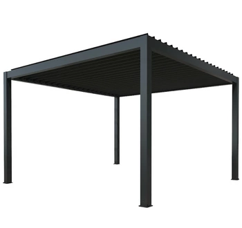 Pergola elektryczna Esti&Esta LUXE 3x4m antracyt z LED