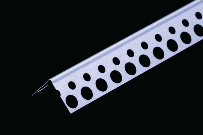 Perforovaný roh hliníku 23/23mm 3m