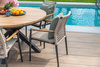 Stół ogrodowy Zefiro 130 cm BOLZANO aluminum