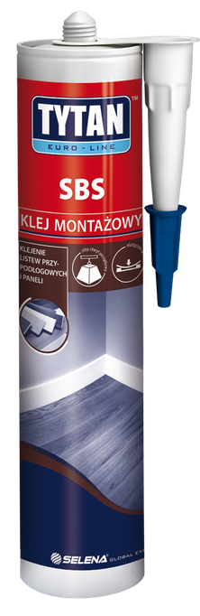 Tytan klej montażowy SBS Euro-Line  280ml