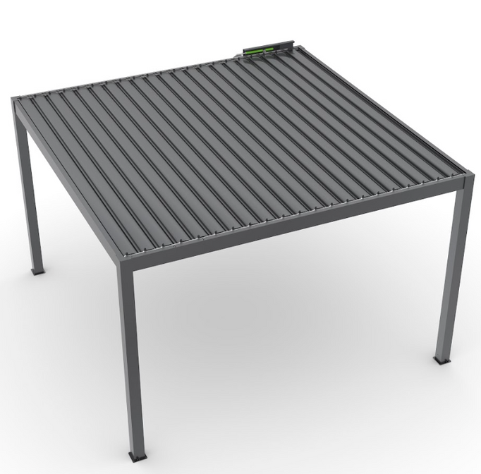 Pergola elektryczna Esti&Esta LUXE 3x4m antracyt z LED