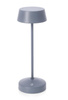 Lampa ogrodowa BOLZANO LED Esprit H33 niebieska 33 cm