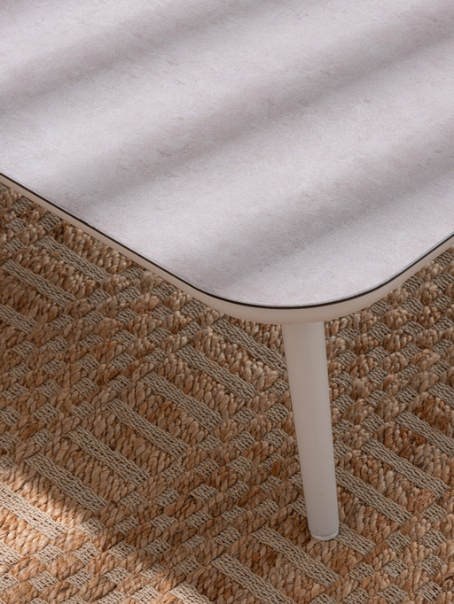 Meble Ogrodowe BOLZANO Ibiza aluminium biały