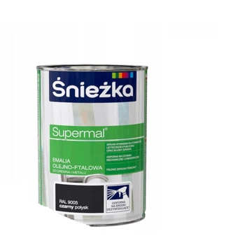 Śnieżka Supermal Ral9005 0,8L černá
