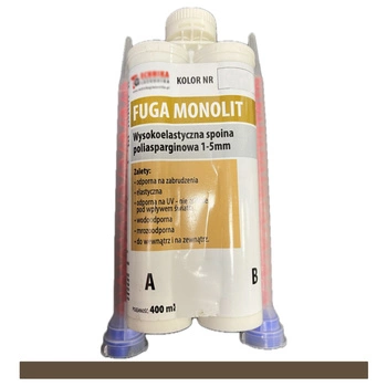 MONOLIT fuga żywiczna 2 składnikowa 52 SANDY BROWN 400ml