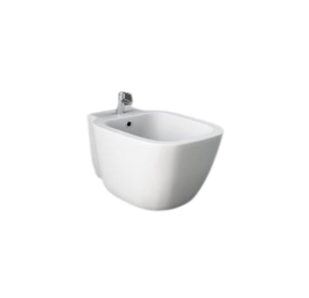 RAK One bidet wiszący ukryte mocowania biały połysk EL08AWHA / ONBI00005.