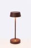 Lampa ogrodowa BOLZANO LED Esprit H33 czerwona 33 cm