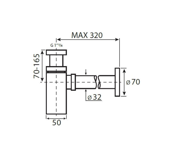 Dessi Home Sink Siphon
