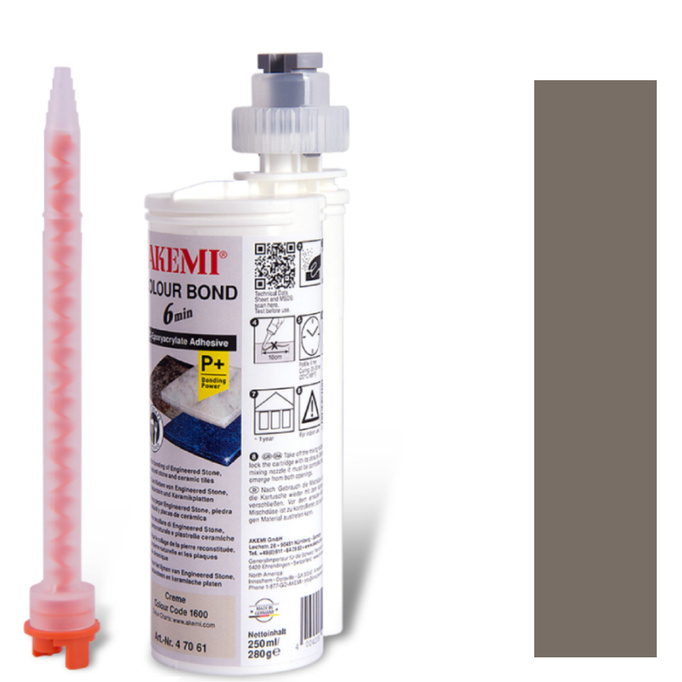 AKEMI COLOUR BOND 6min , KOLOR KHAKI CC 1920 47093 żywica , klej do kamienia 250ml / 280g