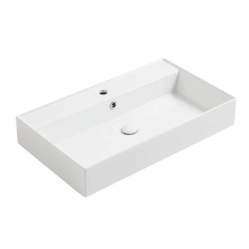 SIMAS Agile 81x46cm visící pravopis, lesk, bílý.