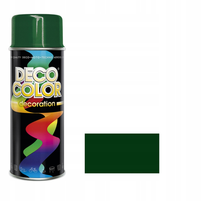 Lakier DECO COLOR 400ml zielony ciemny RAL 6005