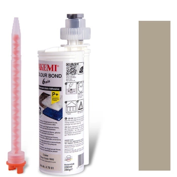 AKEMI COLOUR BOND 6min , KOLOR BEŻOWY beige CC 1770 47080 żywica , klej do kamienia 250ml / 280g