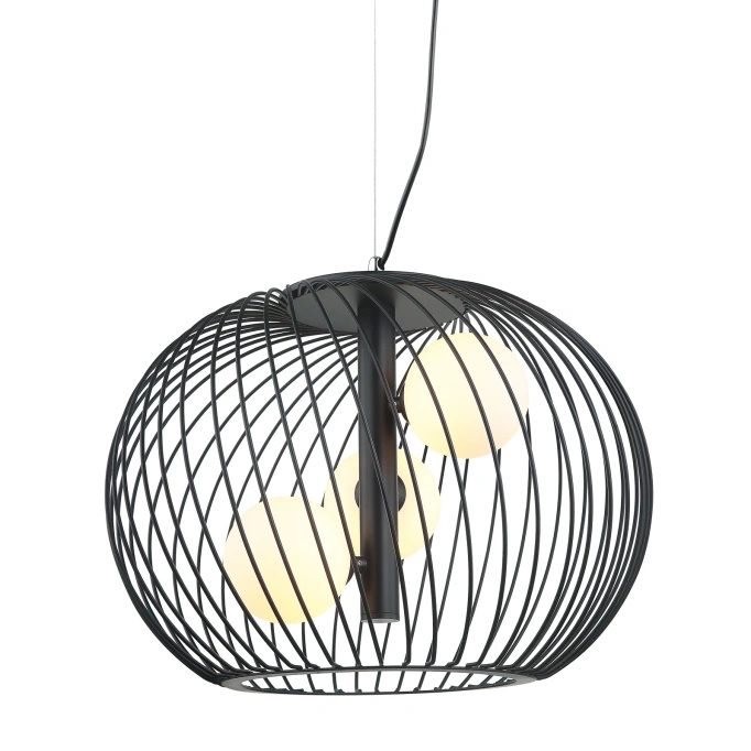 Lampa wisząca Italux Clarisa Black G9 MDM-3843-3 BK - EKSPOZYCJA