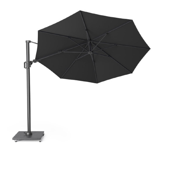 Parasol ogrodowy CHALLENGER T2P Ø3.5m Faded Black