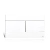Slim White Mat propláchnutí tlačítka. do rámu OLA 659042