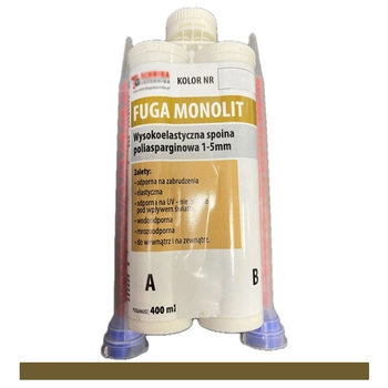 MONOLIT fuga żywiczna 2 składnikowa 80 WOODEN YELLOW 400ml
