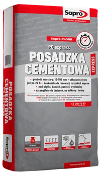 Sopro cementový potěr PC Express 25 kg