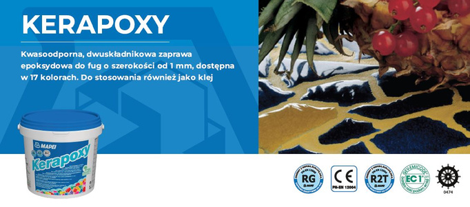 MAPEI fuga epoksydowa Kerapoxy brąz 142 2 kg