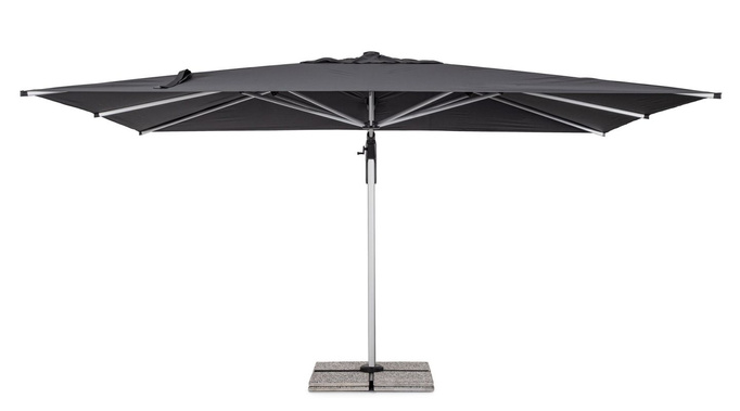 Parasol ogrodowy 3m x 4m BOLZANO Arrito aluminium antracytowy